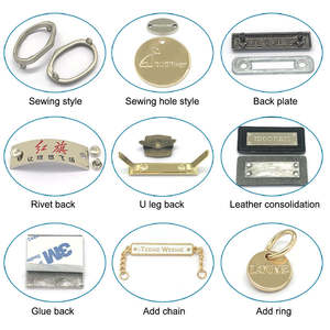 ETIQUETAS METÁLICAS DE DISEÑO, Etiquetas de Metal Personalizadas al por Mayor para Ropa, Etiquetas con Logotipo para Prendas de Vestir, Trajes de Baño - 20 AÑOS de Experiencia - Product Image 1