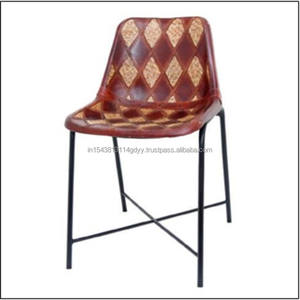 Taburetes de Bar de altura de mostrador modernos, silla de comedor de cuero PU con Metal para uso en el hogar, oficina, escuela y cocina, comedor - Product Image 1