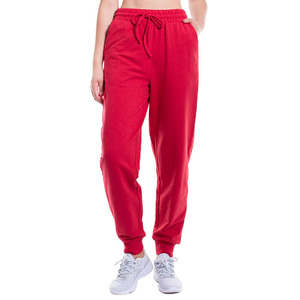 Pantalones de chándal de invierno de lona de cintura media lisos de gran tamaño con logotipo personalizado, pantalones de chándal apilados para mujer, ajuste Regular - Product Image 4