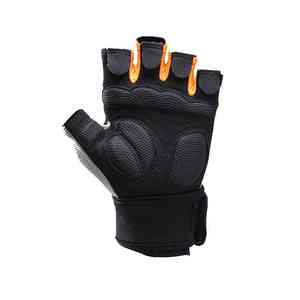 Guantes de fitness de gimnasio antideslizantes de material suave Guantes de levantamiento de pesas de cuero de uso entrenamiento personalizado Servicio OEM Guantes de fitness de gimnasio - Product Image 5