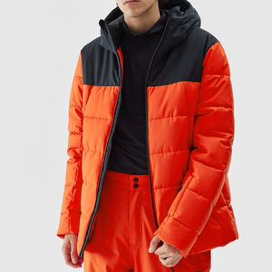 Chaqueta de esquí de plumón sintético para hombre al por mayor, chaqueta de invierno con aislamiento impermeable a prueba de viento para deportes al aire libre, ropa de moda - Product Image 6