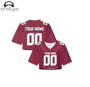 Maillots de football personnalisés pour femmes, impression par sublimation, respirants, légers, maillots de sport pour l'entraînement et les tournois - Product Image 1