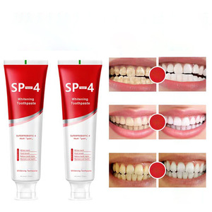 Dentifrice probiotique SP-4 pour adultes, blanchiment des dents, réduction de la plaque dentaire, élimination des taches, soins bucco-dentaires, 120g - Product Image 3