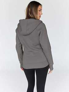 Sweat-shirts à fermeture éclair de haute qualité pour femmes, anti-boulochage, respirants, pour femmes - Product Image 3