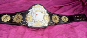 Ceinture de championnat poids lourd de qualité supérieure conçue sur mesure avec bracelet en cuir véritable de 2mm Position du logo avant durable pour la boxe de lutte - Product Image 2