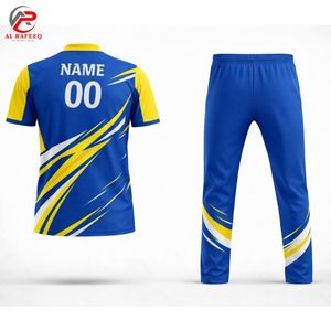 Camiseta de Cricket Sublimada de la Mejor Calidad, Personalizada, Uniforme Deportivo Tipo Polo para Hombre con Nombre del Equipo - Product Image 4