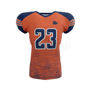 Ropa de práctica de manga corta transpirable de uniforme de fútbol americano de nuevo estilo para hombre de diseño personalizado OEM - Product Image 2