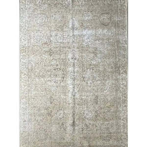 Tapis persan noué à la main, unique en son genre, 11'3 x 7'8 - Product Image 1