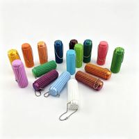 Highly Recommended Viral Mini Portable Mini Massager Roller Stimming Toy Grippie Keychain for ADHD Anxiety Relief EDC Toy