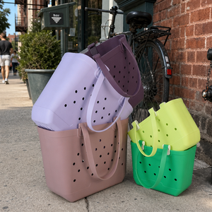 Sac de plage en EVA personnalisé avec logo imprimé, style caoutchouc, imperméable, lavable, motif design, ouverture supérieure, promotion, vente en gros - Product Image 2