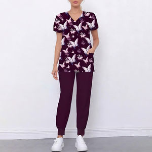 Ensembles de gommage à sublimation tissé sur mesure, antibactérien à séchage rapide et léger pour utilisation hospitalière pour femmes - Product Image 3
