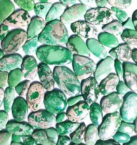 Variscite naturelle de qualité supérieure, cabochon en vrac, fabrication de bijoux fins, pierre précieuse en gros, lot de matériaux, taille libre, pierre précieuse en variscite - Product Image 5