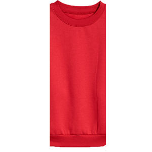 Sudadera Ecológica de Invierno para Mujer, Personalizada, Transpirable, de Poliéster/Algodón, con Forro Polar, Logotipo Frontal en Relieve/Bordado, Color Rojo - Product Image 3