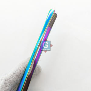 Cooking Tweezers Tongs 12-Inch <b>Rainbow</b> Straight Stainless Steel CE Certified Eco-Friendly <b>Light</b> Weight Dishwasher Safe 20-Piece - Product Image 4