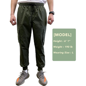 2024 New Arrival Men's Casual Style Heavyweight Fleece Joggers <b>Thick</b> Sweatpants with Drawstring Winter Pants - Product Image 4