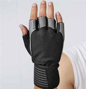Gants d'haltérophilie demi-doigts personnalisés pour femmes Gants d'entraînement physique Gants d'entraînement sportif Gants de gymnastique pour hommes - Product Image 5