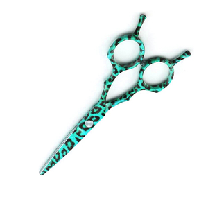 Ciseaux de coiffeur en acier inoxydable à bords de rasoir 5.5 \ "personnalisés outils de coupe de cheveux enduits de papier durable - Product Image 6