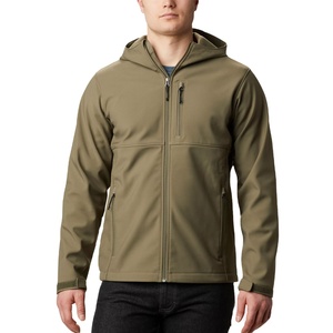 Veste Softshell pour homme, nouvelle mode, fabrication en usine, dernière arrivée, 2 poches zippées latérales, veste Softshell pour homme - Product Image 1