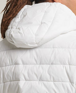 Abrigo acolchado de burbujas de invierno para hombre, nuevo, de alta calidad, hecho a medida, de lona ligera, con capucha, cremallera, diseño de alta calidad, 2025 - Product Image 4