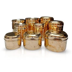Stylish Sustainable <b>Large</b> Wooden Organizer <b>Jar</b> Multipurpose for Dry Foods Safe for Flour Coffee Snacks or Herb & Spice Tools - Product Image 3