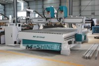 Máquina CNC para Trabajar la Madera 2030, Doble Husillo, Motor Servo Delta, Máquina de Corte CNC para Fabricación de Muebles