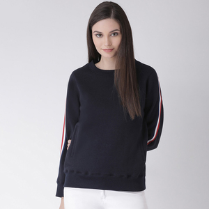 Sudaderas personalizadas mujeres algodón transpirable chica estampado suéter de gran tamaño Casual estudiante camiseta pulóver - Product Image 4