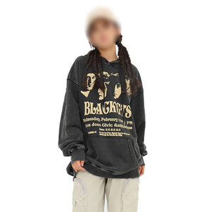 เสื้อมีฮู้ดทรงแบ็กกี้ผ้าฝ้ายทำจากผ้าเปียกนุ่นสำหรับผู้หญิงเสื้อผ้าลำลองสำหรับเข้ารับบริการ OEM ดีไซน์ใหม่ล่าสุด - Product Image 1