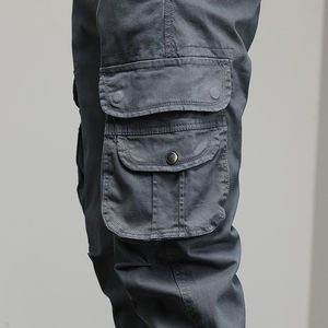 Techwear Cargo personnalisé pour hommes, pantalons, Jogging à coupe ample, Jogging cargo pour hommes de style baggy avec plusieurs poches Joggers cargo - Product Image 4