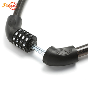 Jinta antirrobo 18*850mm combinación de 4 dígitos bicicleta <span class=keywords><strong>Cable</strong></span> bloqueo motocicleta bicicleta Scooter Eléctrico <span class=keywords><strong>Cable</strong></span> bloqueo - Product Image 2