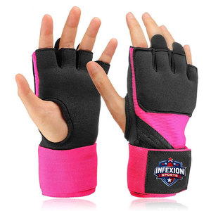 Gants intérieurs de boxe personnalisés à prix de gros, à séchage rapide, pour entraînement, avec bandages de protection, en vente en ligne - Product Image 3