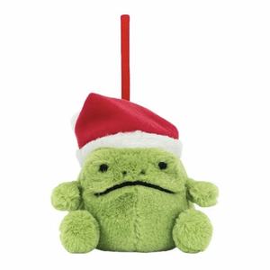 Peluche super douce de Noël, grenouille Ricky, jouet en peluche rembourré de coton PP, cadeau d'anniversaire pour enfants - Product Image 1