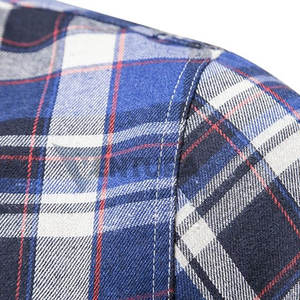 Camisetas de franela para hombre de talla personalizada más populares, camisetas de franela para hombre de nuevo estilo hechas a medida, camisetas para hombre con cuello redondo - Product Image 4