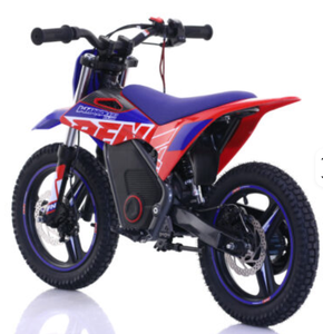 Tout nouveau Warrior SXE 500 - Bleu/Rouge Roues de 14 pouces - Vélo électrique MX pour enfants - Product Image 1