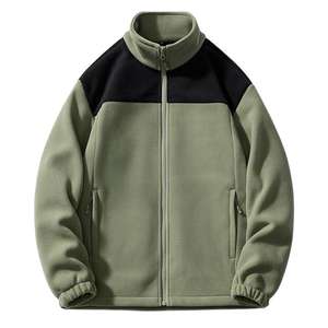 Chaqueta de invierno de lana cálida de alta calidad Nuevo diseño Cremallera Chaquetas de lana polar ligeras a prueba de viento - Product Image 2