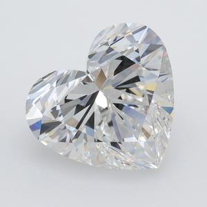 Igi 4.06 CT ตัดรูปหัวใจสำหรับทำจากเพชรที่ปลูกเป็นเม็ดฉีสีขาวใส VS1เครื่องประดับเทียบทรงหลวมสำหรับของขวัญที่ได้รับการรับรองจาก Gia - Product Image 1