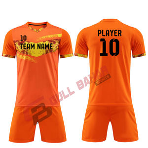 Conjuntos de Uniformes de Fútbol Personalizados 25/26, Transpirables y Ligeros, con Malla y Logotipo del Equipo Impreso por Sublimación, para Jugadores de Fútbol - Product Image 1