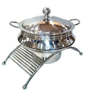 Chafing Dish Indio de Acero Inoxidable, la Mejor Calidad, Diseño Personalizado, Hecho a Mano, Capacidad de 150L, Combinación Eléctrica/Vapor - Product Image 1