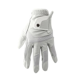 Guantes de golf de cuero Cabretta de la mejor calidad con logotipo personalizado Original Nueva mano izquierda magnética Equipo deportivo de calidad superior Precio bajo - Product Image 1