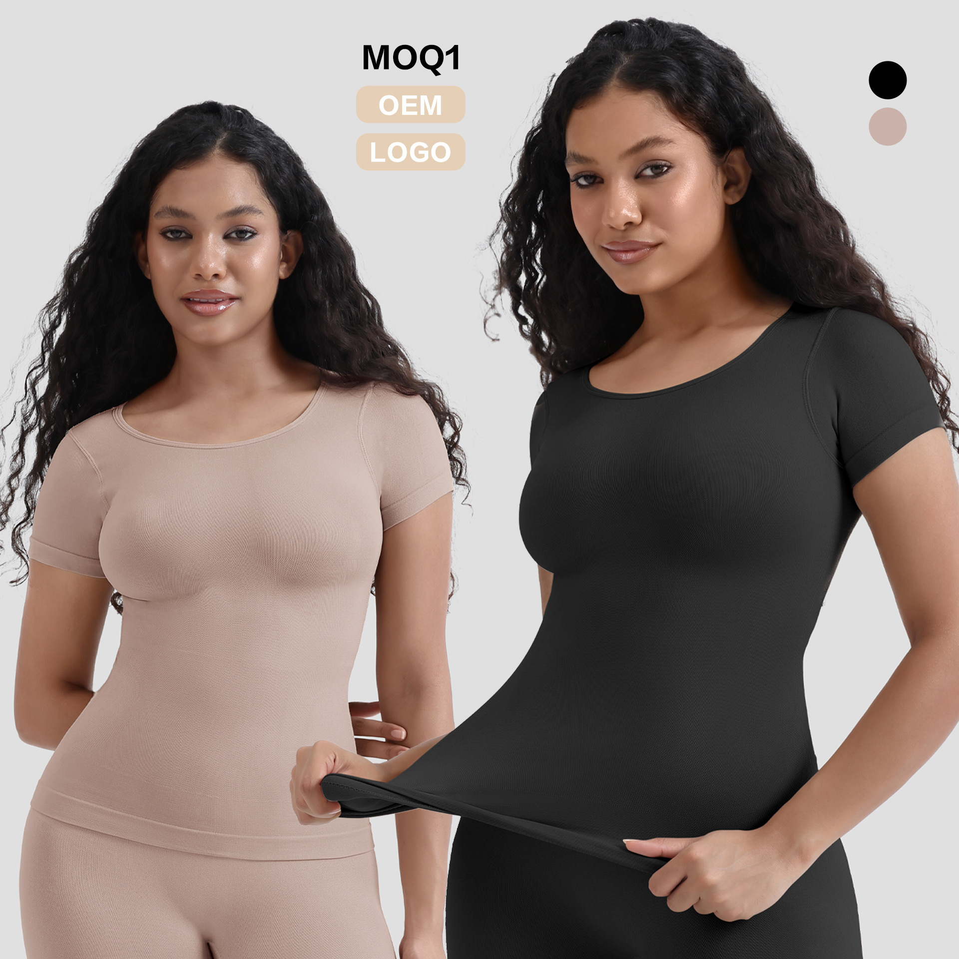 New Women's Short-sleeved Round-neck Sports T-shirt Running Fitness Tops Slim Breathable Shaping Yoga Short Full Body Girl