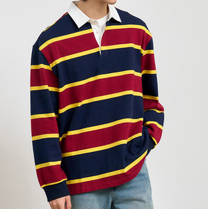 เสื้อโปโลผ้าถักระบายอากาศแขนสั้นสำหรับผู้ชายเสื้อถักลายโลโก้ปักลายตามสั่ง - Product Image 4