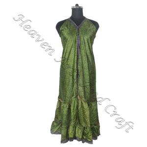 SD011 indien pakistanais coton Saree/Shari/Shari Hippy Boho Style moderne nouvelle robe en soie Vintage avec Style indien moderne - Product Image 1