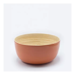 การออกแบบโบราณไม้สําเร็จรูปสีเคลือบสีขาวครึ่งชามเสิร์ฟสําหรับผลไม้หรือสลัดผลิตภัณฑ์ที่ต้องการร้อน 2024 - Product Image 2