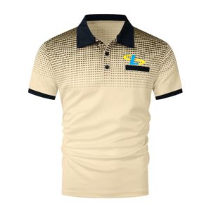 Polos para mujer, camisetas Polo de manga corta con cuello de plumón para hombre, camisetas polo para hombre de algodón, moda informal de talla grande - Product Image 3