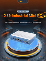 Noyau en aluminium CTX10-WIPC I3 I5 I7 5 ~ 13ème Gen Mini ordinateur industriel 4COM 4USB Gpio pour l'inspection visuelle/automatisation industrielle