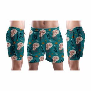 กางเกงขาสั้นใส่ออกกำลังกายผู้ชายสีทึบมีกระเป๋าวินเทจ - Product Image 1