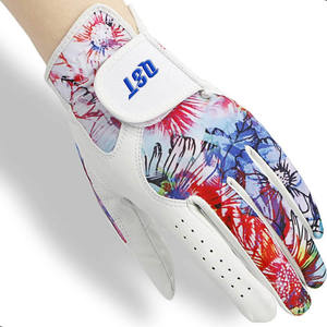 ถุงมือเล่นกอล์ฟสำหรับผู้หญิงและผู้ชาย, ถุงมือเล่นกีฬาซอฟต์บอลระบายอากาศได้ดีหนังแท้ - Product Image 4