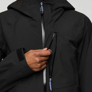 Chaqueta Cortavientos de Mujer con Logotipo Personalizado de Alta Calidad, Chaqueta con Capucha y Cremallera Delantera, Tejida y Transpirable, al por Mayor - Product Image 2