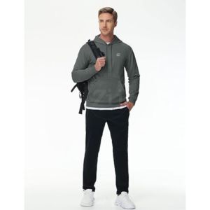 Unisex Cropped Premium 100% Cotton Fleece Hoodies for Logo 310gsm Men <b>Blank</b> Regular Fit Winter Embroidered - Product Image 6