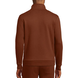 ซิปควอเตอร์สำหรับผู้ชายสวมใส่สบายสีพื้น - Product Image 3