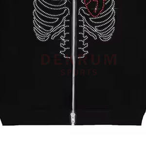 Sweat-shirts personnalisés avec strass pour hommes - Motif uni d'hiver, couleur et taille personnalisées, vêtements décontractés pour adultes - Product Image 6